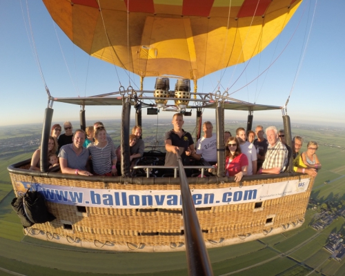 Ballonvaart uit Woerden naar Cabauw